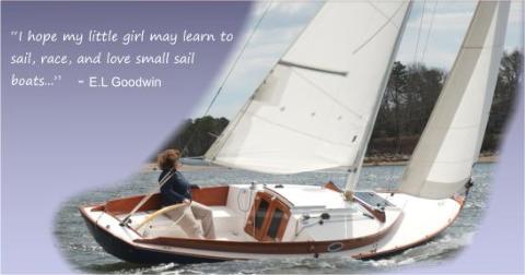 I hope my girl will learn to sail